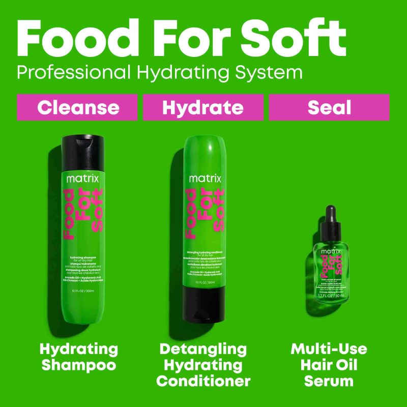 Matrix Food For Soft Multi-Use Hair Oil Serum масло за хидратација и мекост на коса 50мл 6
