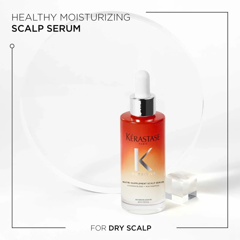 Kérastase Nutritive Nutri-Supplement Scalp Serum навлажнувачки серум за сув скалп 90мл 3 Kérastase Nutritive Nutri-Supplement Scalp Serum навлажнувачки серум за сув скалп 90мл 2