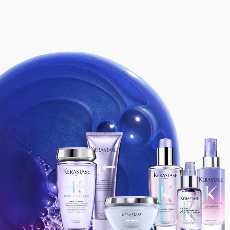 Kérastase Blond Absolu 2% Hyaluronic Acid Serum масло за нега на осветлувана коса 50мл 22
