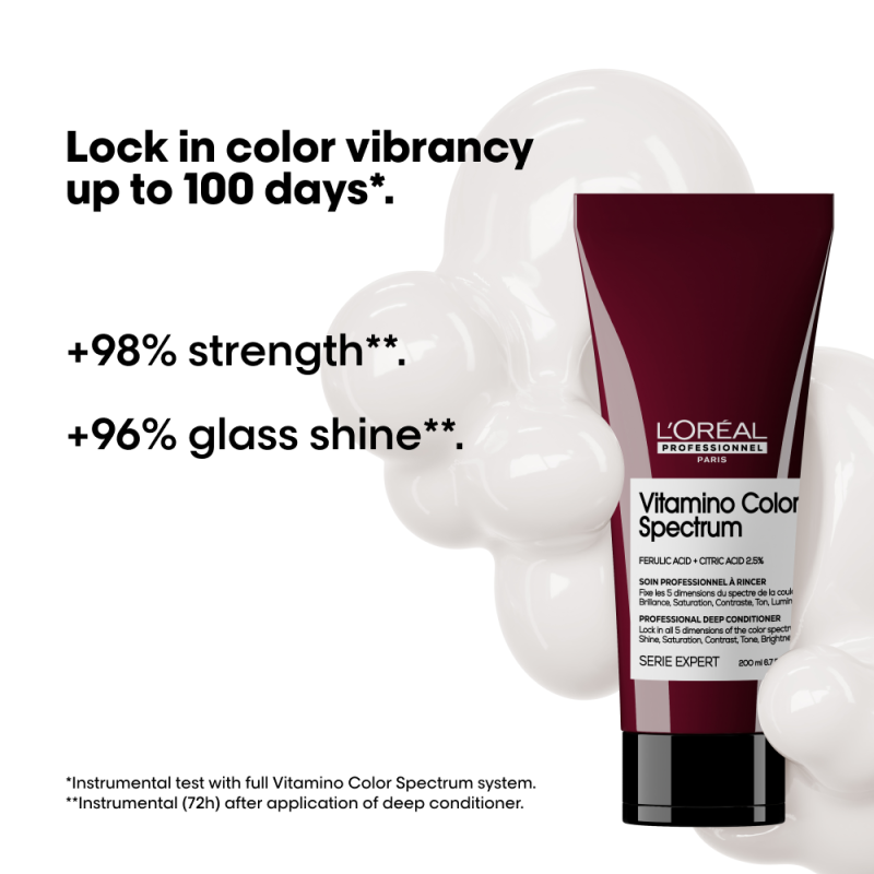 L'Оreal Professionnel Vitamino Color Spectrum длабински балсам за нега на сите типови боена коса 200мл 2