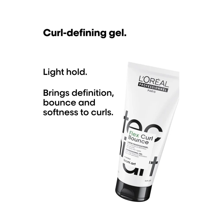 L’Oreal Professionnel Tecni Art Flex Curl Bounce анти-frizz гел за дефиниција на кадрици 200мл 4