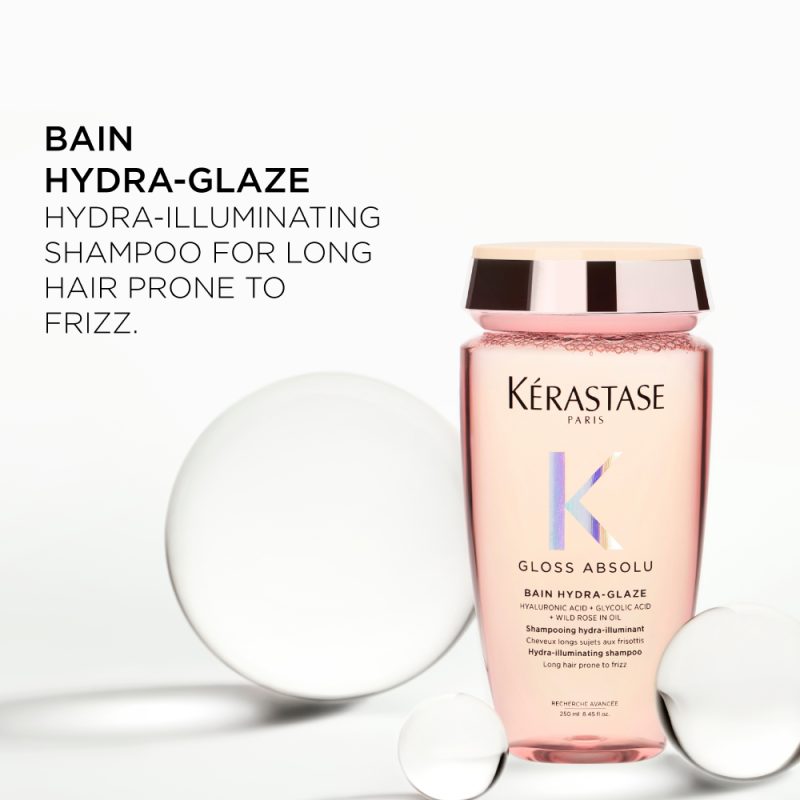 Kérastase Gloss Absolu Bain Hydra-Glaze хидрирачки осветлувачки шампон за долга коса склона кон frizz 250мл 6