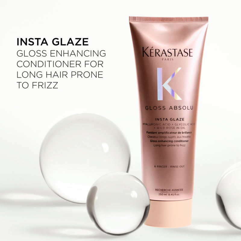 Kérastase Gloss Absolu Insta Glaze балсам за поттикнување сјај на долга коса склона кон frizz 250мл 6
