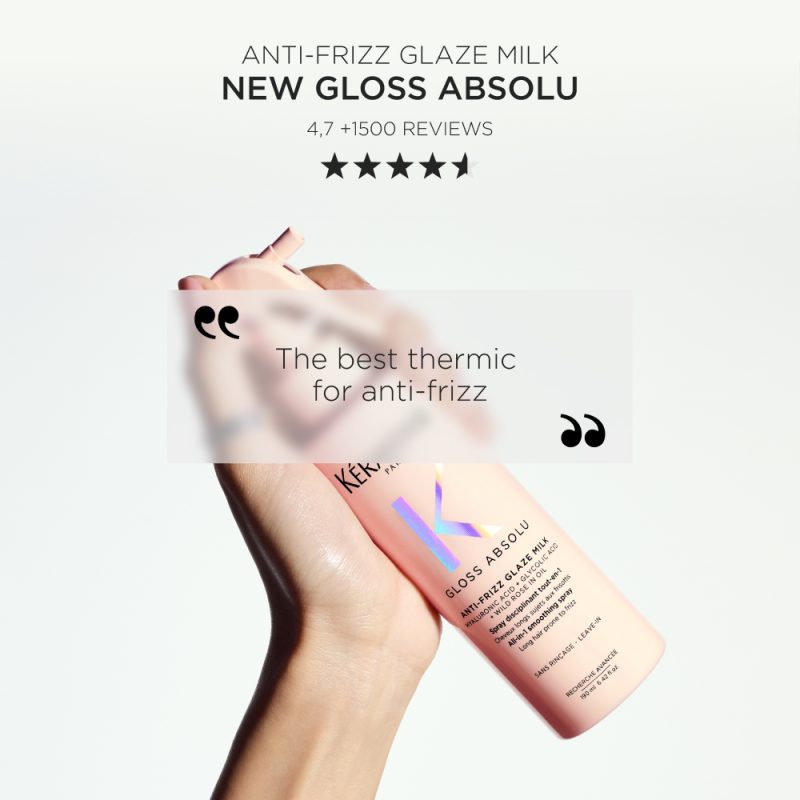 Kérastase Gloss Absolu Anti-Frizz Glaze Milk млеко во спреј за поттикнување сјај на долга коса склона кон frizz 190мл 24