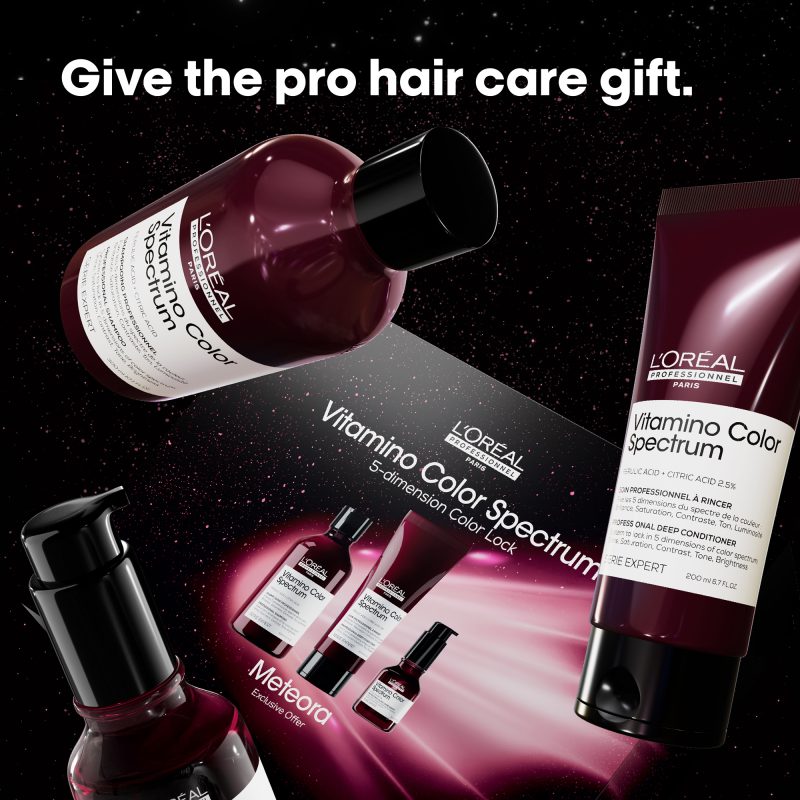L’Oréal Professionnel Serie Expert Vitamino Color Spectrum шампон за нега на сите типови боена коса 300ml + Serie Expert Vitamino Color Spectrum длабински балсам за нега на сите типови боена коса 200ml 2