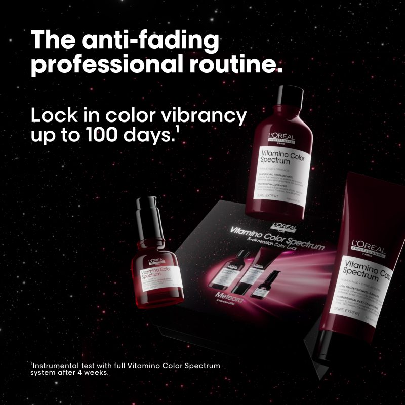 L’Oréal Professionnel Serie Expert Vitamino Color Spectrum шампон за нега на сите типови боена коса 300ml + Serie Expert Vitamino Color Spectrum длабински балсам за нега на сите типови боена коса 200ml 4