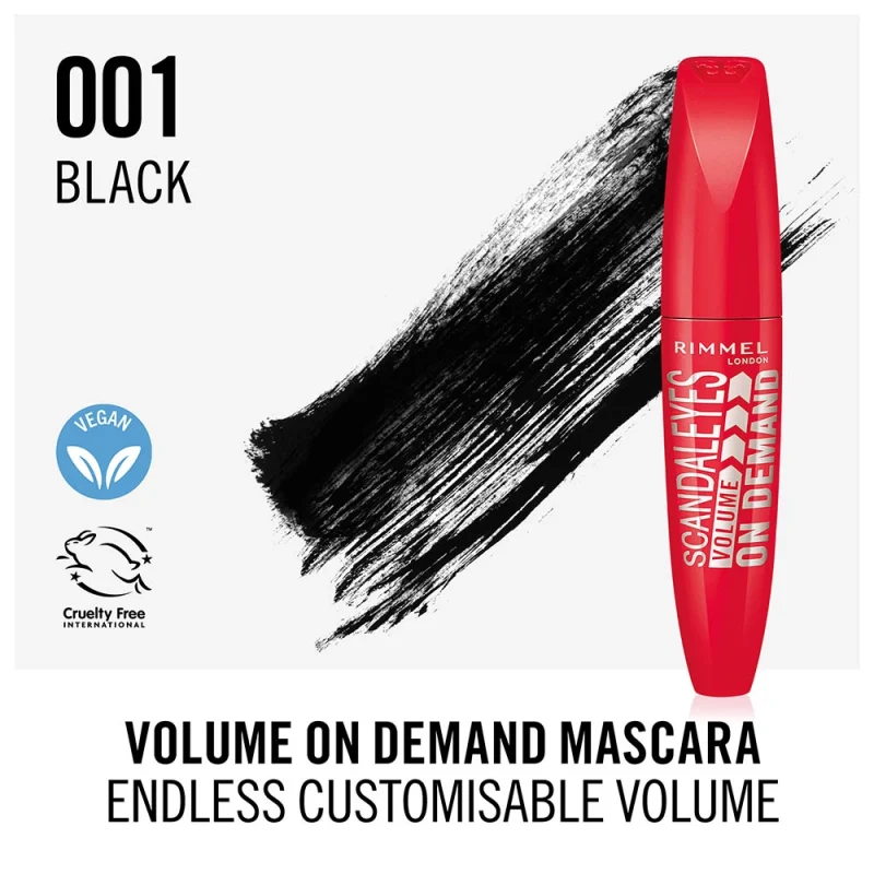 Rimmel Scandaleyes Volume On Demand маскара за очи 2