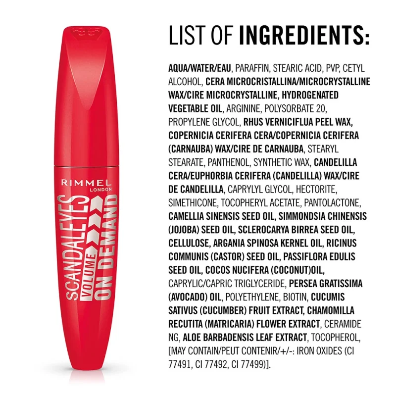 Rimmel Scandaleyes Volume On Demand маскара за очи 26