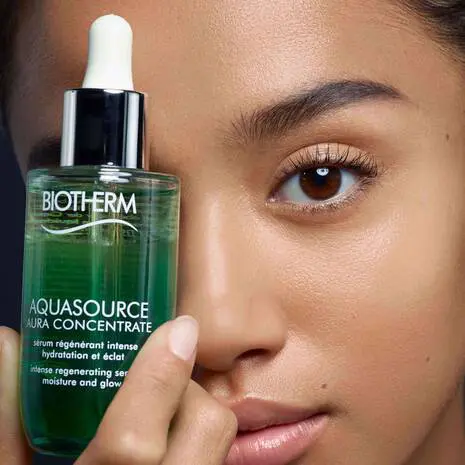 Biotherm Aquasource Aura Concentrate интензивен регенерирачки навлажнувачки серум за сува кожа 50мл 4
