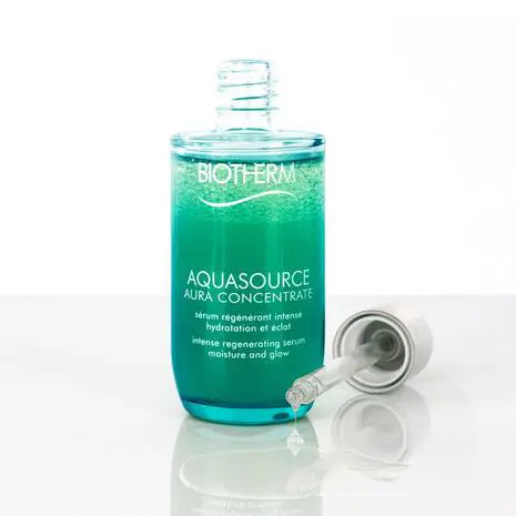 Biotherm Aquasource Aura Concentrate интензивен регенерирачки навлажнувачки серум за сува кожа 50мл 8