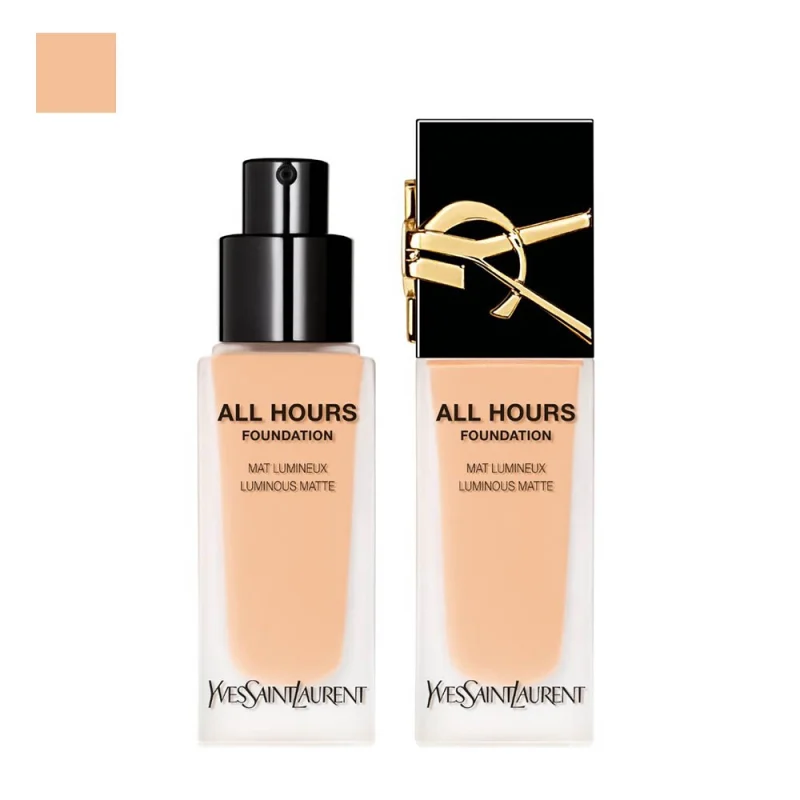 Yves Saint Laurent All Hours Foundation течна пудра за лице 19 Yves Saint Laurent All Hours Foundation течна пудра за лице 18