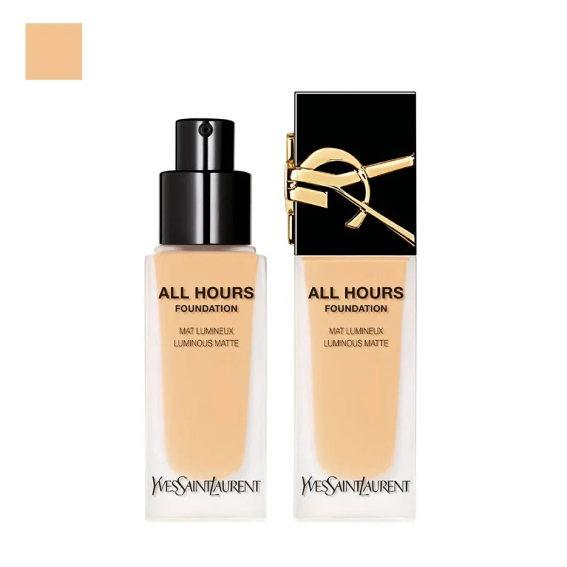 Yves Saint Laurent All Hours Foundation течна пудра за лице 23 Yves Saint Laurent All Hours Foundation течна пудра за лице 22