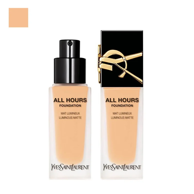 Yves Saint Laurent All Hours Foundation течна пудра за лице 25 Yves Saint Laurent All Hours Foundation течна пудра за лице 24