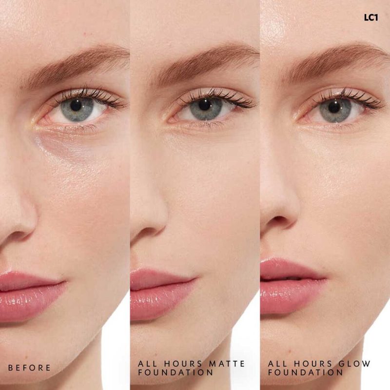 Yves Saint Laurent All Hours Glow Foundation течна пудра со сјаен завршеток 12