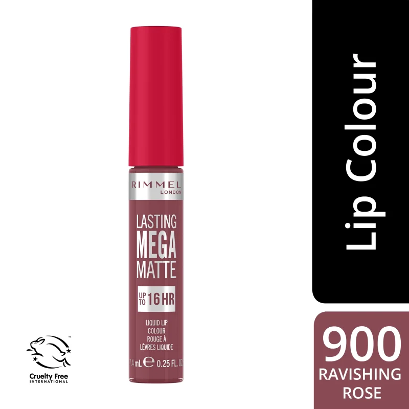 Rimmel Lasting Mega Matte Lipstick течен кармин за усни 48