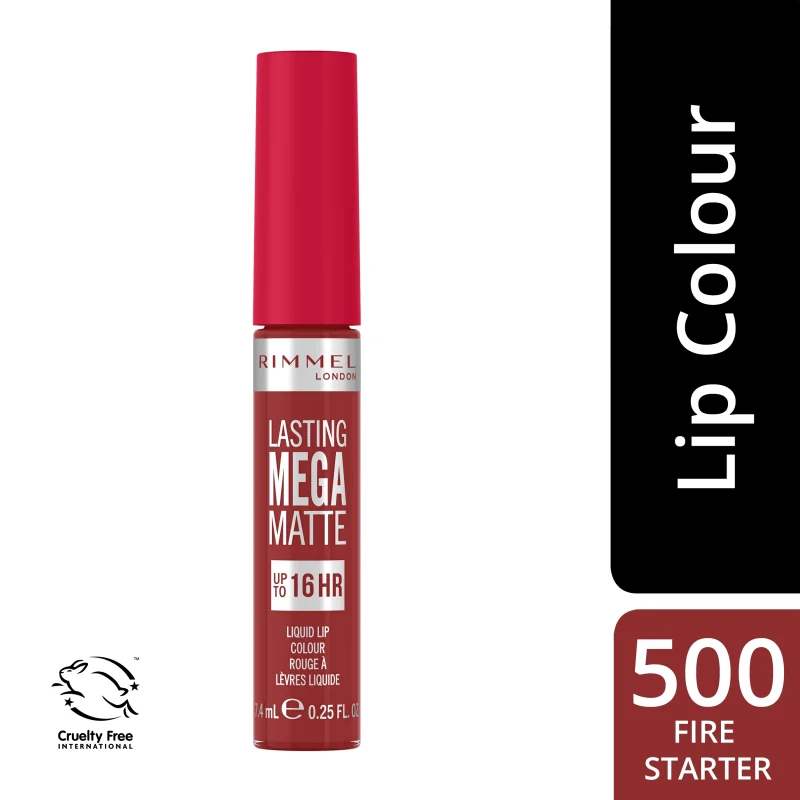 Rimmel Lasting Mega Matte Lipstick течен кармин за усни 42