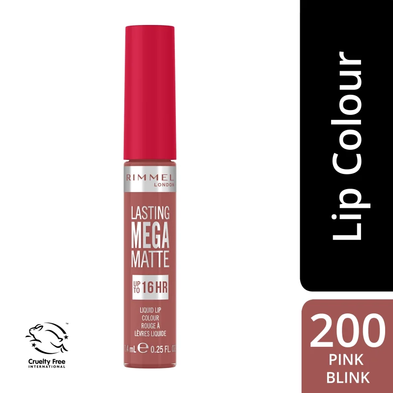 Rimmel Lasting Mega Matte Lipstick течен кармин за усни 12