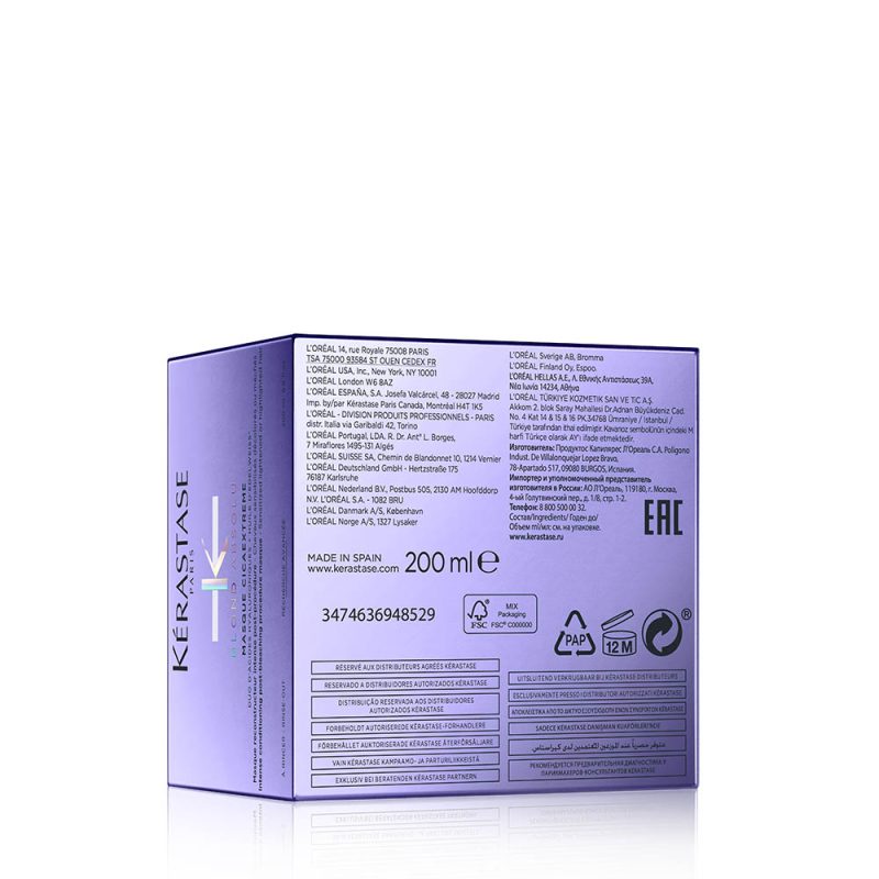 Kérastase Blond Absolu Masque Cicaextreme маска за нега на осветлувана коса 200мл 4