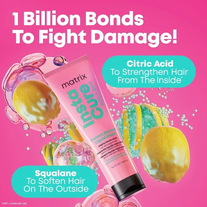 Matrix Instacure Build-A-Bond Liquid Mask течна маска за кршлива и оштетена коса 250мл 8