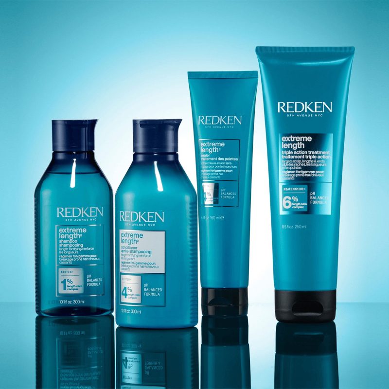 Redken NYC Extreme Length третман за нега на долга коса и распукани врвови 150мл 4