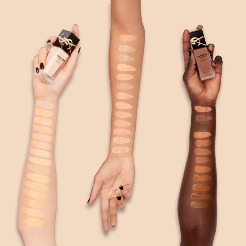 Yves Saint Laurent All Hours Foundation течна пудра за лице 7 Yves Saint Laurent All Hours Foundation течна пудра за лице 6