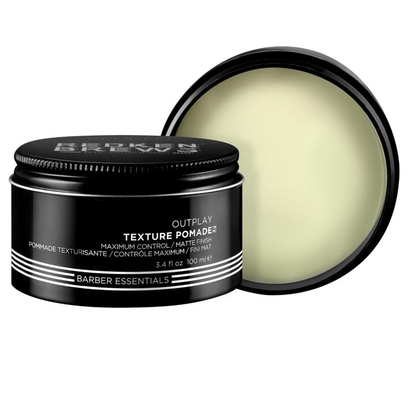 Redken NYC Redken Brews Outplay Texture обликувачка крема за волумен и мат изглед за мажи 100мл 3 Redken NYC Redken Brews Outplay Texture обликувачка крема за волумен и мат изглед за мажи 100мл 2