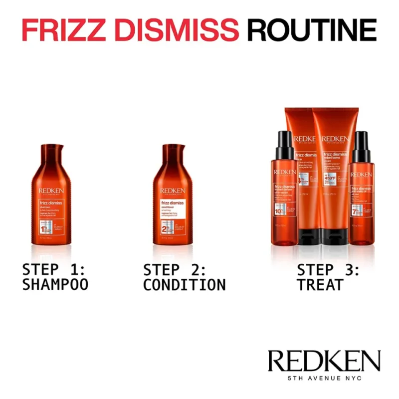 Redken NYC Frizz Dismiss Antistatic маслен спреј против фриз ефект на косата 125мл 2