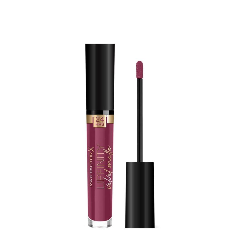 Max Factor Lipfinity Velvet Matte мат кармин за усни 34