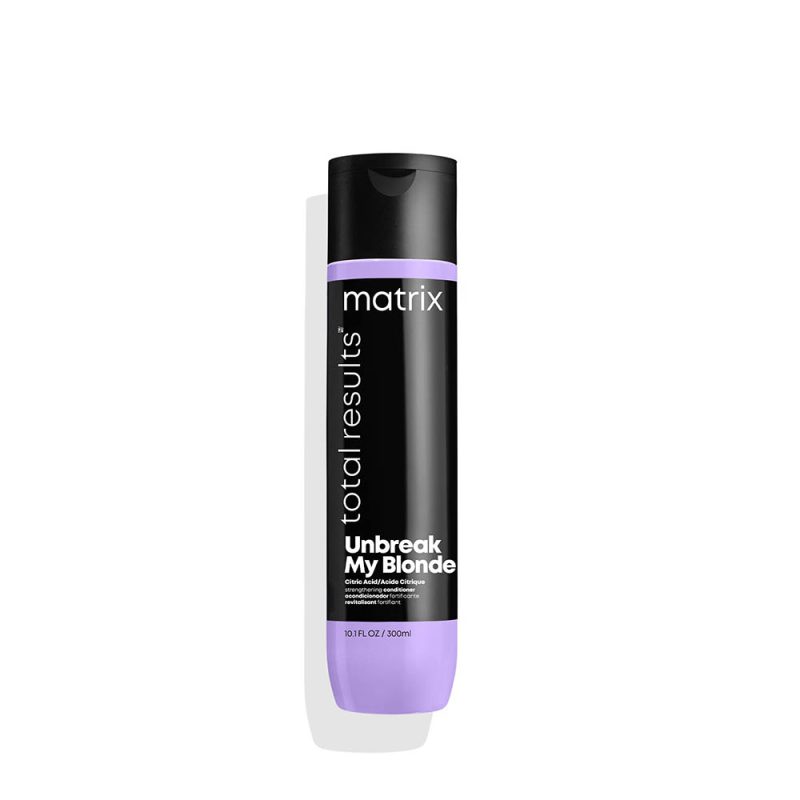 Matrix Total Results Unbreak My Blond зацврстувачки регенератор за нега на руса коса 300мл 9 Matrix Total Results Unbreak My Blond зацврстувачки регенератор за нега на руса коса 300мл 8