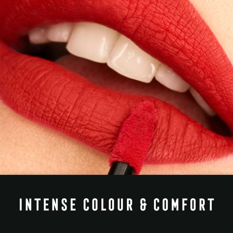 Max Factor Lipfinity Velvet Matte мат кармин за усни 4