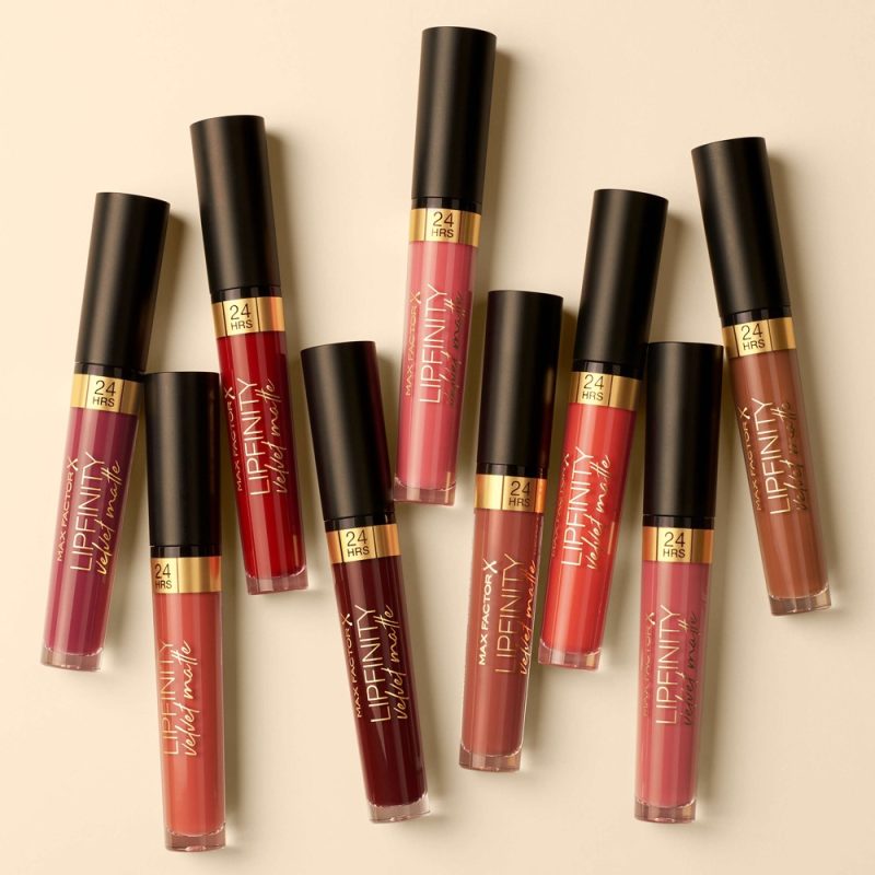 Max Factor Lipfinity Velvet Matte мат кармин за усни 12