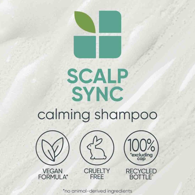 Biolage Scalp Sync смирувачки шампон за иритиран и чувствителен скалп 250мл 12