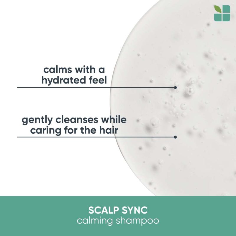 Biolage Scalp Sync смирувачки шампон за иритиран и чувствителен скалп 250мл 4