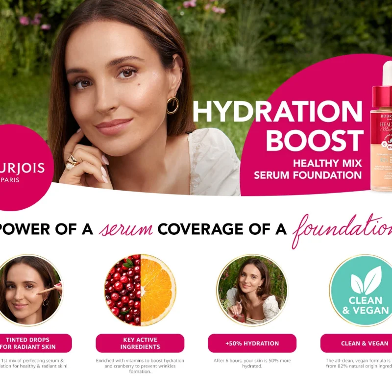 Bourjois Healthy Mix Serum серум-пудра за лице 48 Bourjois Healthy Mix Serum серум-пудра за лице - Image 5
