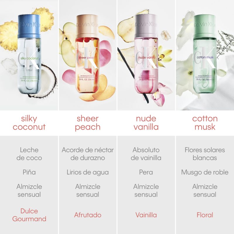 Calvin Klein CK Sheer Peach Hair & body perfume mist 236ml 15 Calvin Klein CK Sheer Peach Hair & body perfume mist 236ml 14