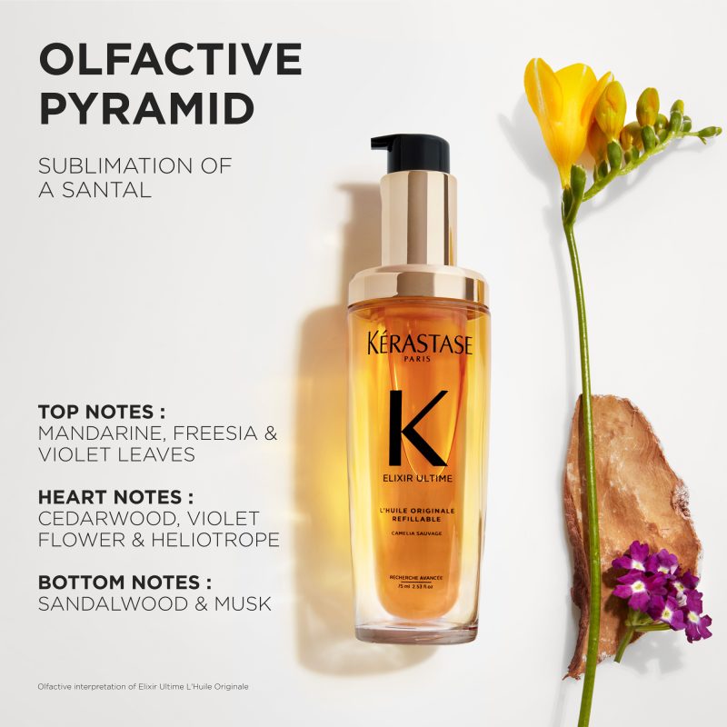 Kérastase Elixir Ultime L’Huile Originale Refillable масло за долготраен сјај и заштита на коса 75ml + 30ml 10
