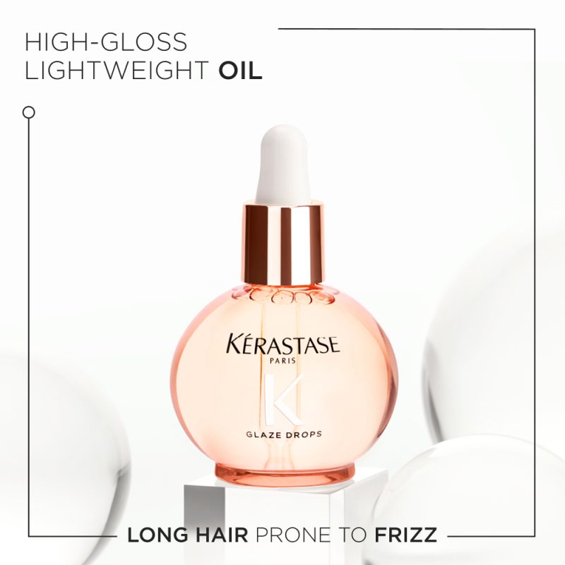Kérastase Gloss Absolu Glaze Drops масло за поттикнување сјај на долга коса склона кон frizz 45мл 29 Kérastase Gloss Absolu Glaze Drops масло за поттикнување сјај на долга коса склона кон frizz 45мл 28