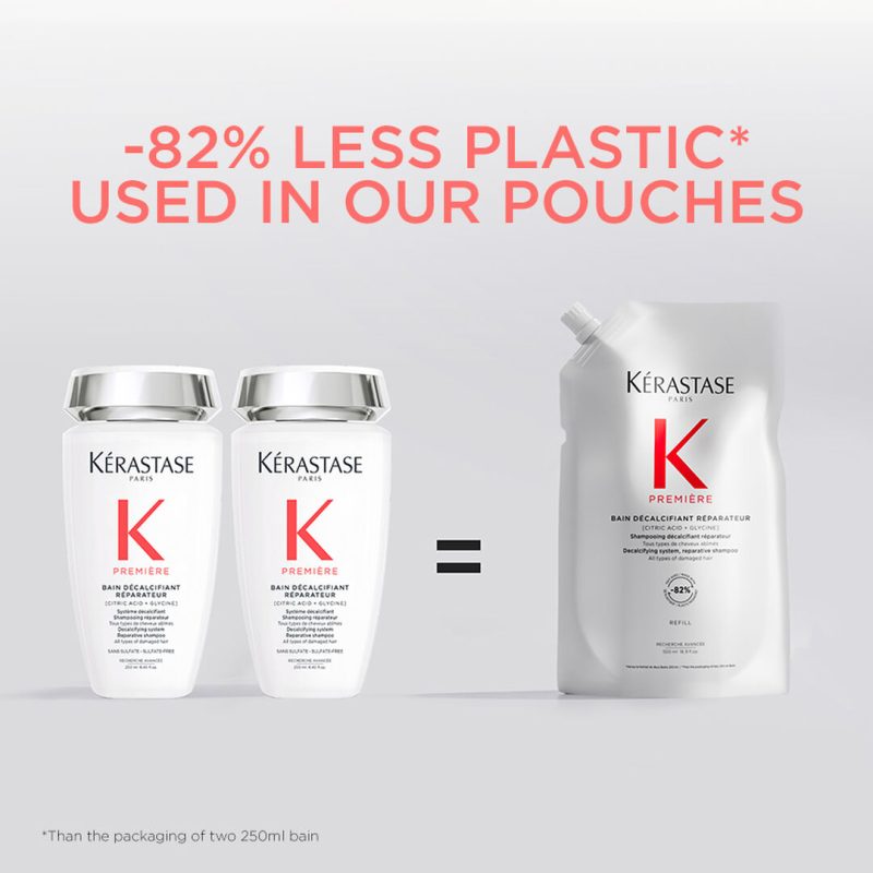 Kérastase Première Bain Décalcifiant Réparateur декалцифицирачки шампон за обнова на сите типови оштетена коса - Refill 500мл 18