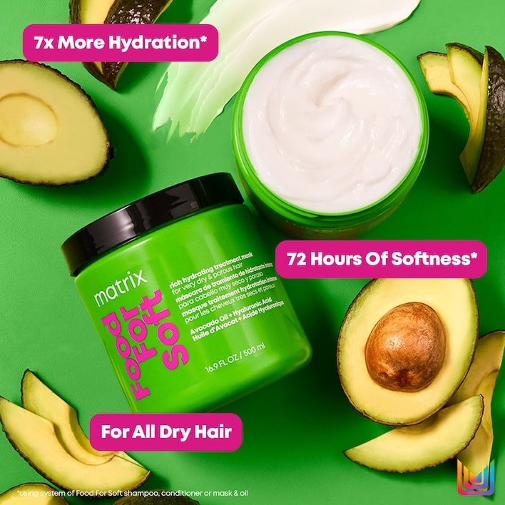 Matrix Food For Soft Rich Hydrating Treatment Mask маска за интензивна хидратација на коса 500мл 2