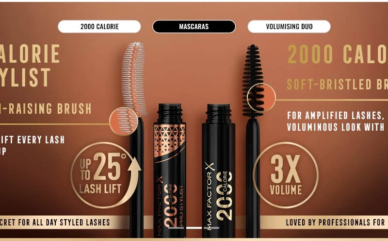 Max Factor 2000 Calorie Pro Stylist маскара за очи - Image 10