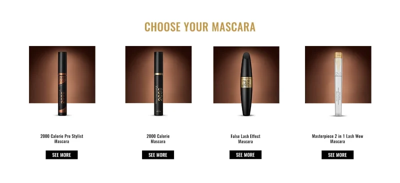 Max Factor 2000 Calorie Pro Stylist маскара за очи 22