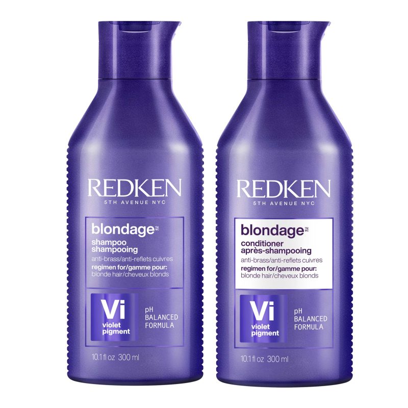 Redken NYC Color Extend Blondage пигментиран шампон за неутрализација на портокалови тонови на руса коса 300мл 4