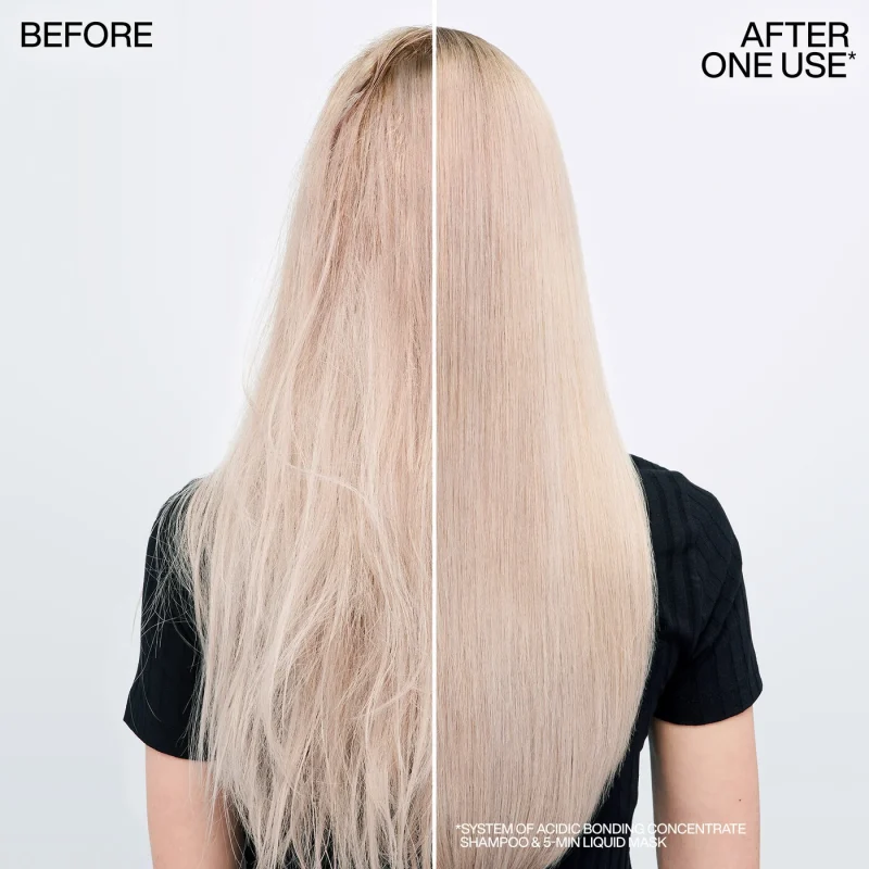 Redken NYC Acidic Bonding Concentrate 5-min Liquid Mask течна маска без сулфати за длабока хидратација и обнова 250мл 8