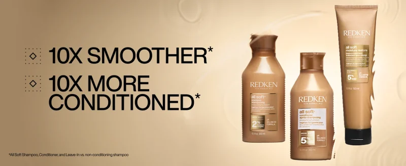 Redken NYC All Soft шампон за нега на сува и кршлива коса Refill 500ml 22