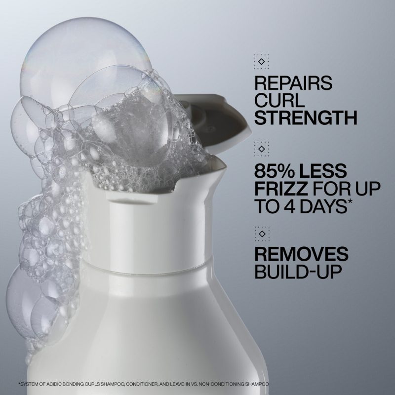 Redken NYC Acidic Bonding Curls Silicone-free Shampoo шампон без силикони и сулфати за оштетена кадрава коса 300мл 2