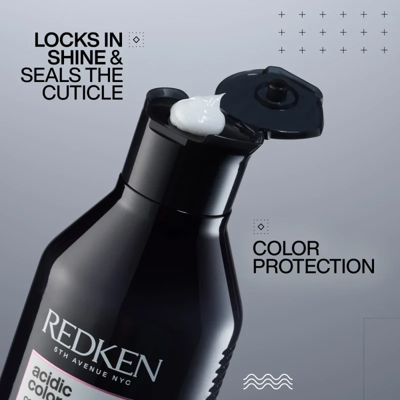 Redken NYC Acidic Color Gloss Conditioner балсам за сјај и заштита на сите типови боена коса 300мл 8