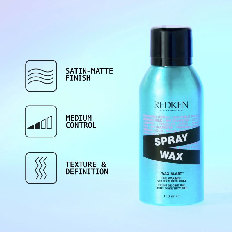 Redken NYC Styling Wax восочен спреј за обликување на коса 150мл 2