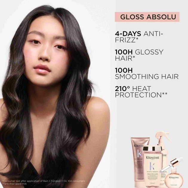 Kérastase Gloss Absolu Glaze Drops масло за поттикнување сјај на долга коса склона кон frizz 45мл 33 Kérastase Gloss Absolu Glaze Drops масло за поттикнување сјај на долга коса склона кон frizz 45мл 32