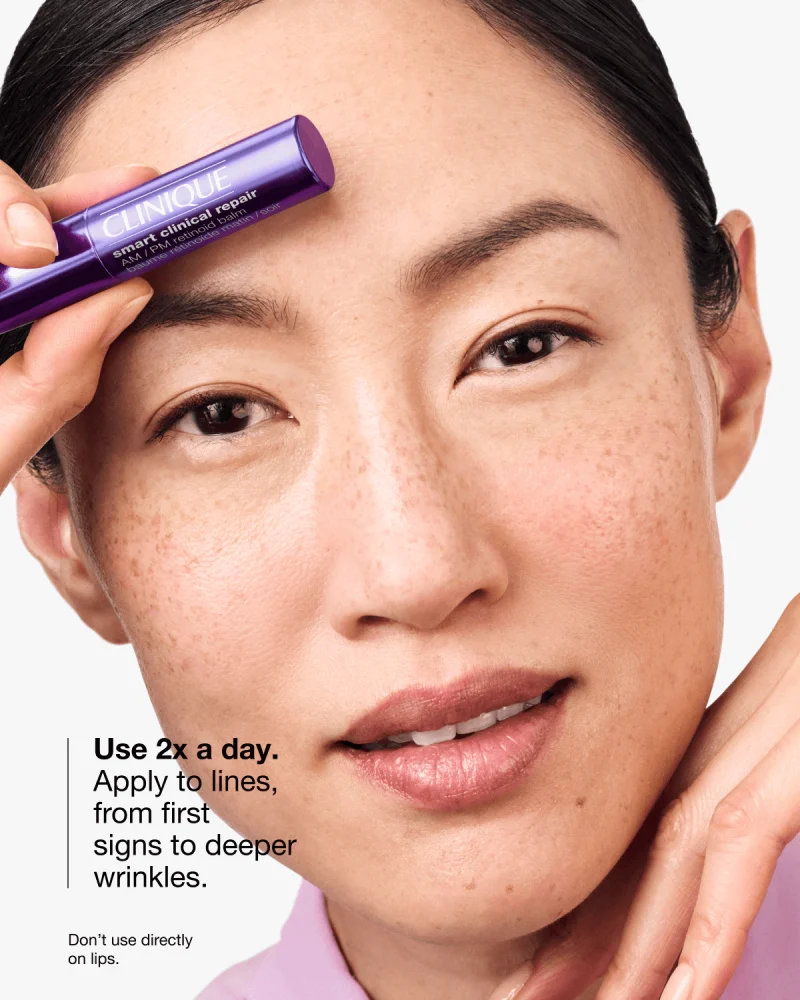 Clinique Smart Clinical Repair™ AM/PM Retinoid Balm ретиноиден балсам против брчки за сите типови кожа 3гр. 11 Clinique Smart Clinical Repair™ AM/PM Retinoid Balm ретиноиден балсам против брчки за сите типови кожа 3гр. 10