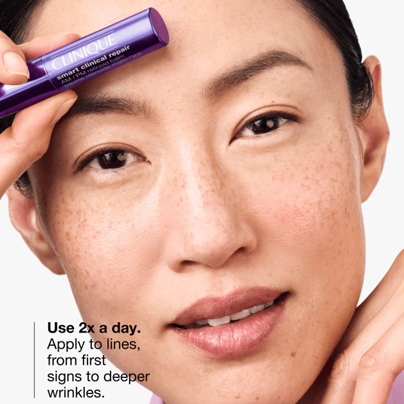 Clinique Smart Clinical Repair™ AM/PM Retinoid Balm ретиноиден балсам против брчки за сите типови кожа 3гр. 19 Clinique Smart Clinical Repair™ AM/PM Retinoid Balm ретиноиден балсам против брчки за сите типови кожа 3гр. - Image 6